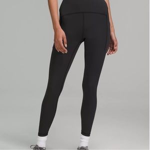 Lululemon Power Thru High Rise Legging with Pocket Black Size 8